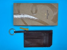 Rare & Unique BREITLING Credit Card Zippered Coin Wallet Keychain – NEW picture