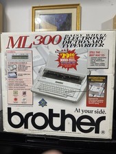 Brother ML-300 Types In English,Keyboard Spanish, French,English,LCD,Sealed,New picture