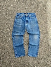 Wrangler George Strait Cowboy Cut Jeans Blue Denim picture