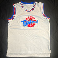 Space Jam Tune Squad Michael Jordan #23 Youth XL White Basketball Jersey picture