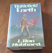 L. Ron Hubbard Battlefield Earth: Saga of the Year 3000 Hardcover Dust Jacket picture