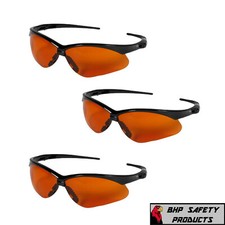 (3 PAIR) KLEENGUARD NEMESIS SAFETY GLASSES COPPER