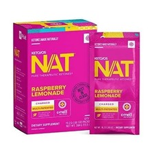 PRUVIT Keto OS NAT Raspberry Lemonade Charged 20 Pack  New  picture