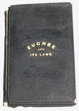 1862 Euchre and Its Laws Charles H.W. Meehan Philadelphia Peterson Antique Book picture