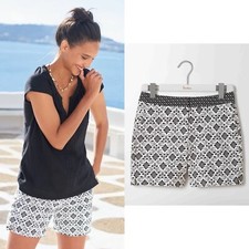 Boden Black White Printed 6