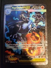 Pokémon  Mega Charizard X EX 125/094 Me02 SIR Holo  SPANISH picture