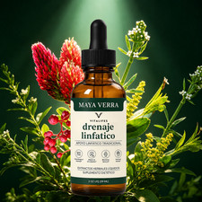 Mayaverra Drenaje Linfático Drops,natural herbal formula - gluten-free ( 1-3pk ) picture