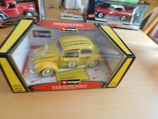 Burago 1/18  Scale Diecast Volkswagen ~1955 Kafer Beetle NEW picture