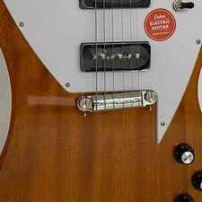Clearance Solid Body Electric Guitar Stainless Rounded Fret Edge P90 Pickups picture