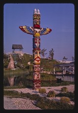 Photo:Ocean City Maryland 1985 Gold Rush Golf Totem Pole Mini Golf Park picture