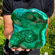 9.3LB  Natural luster peacock rock cluster rough mineral sample picture