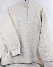 AERIE™ AEO MANAGEMENT CO. Medium White Sheep Wool Pullover NEW YORK picture