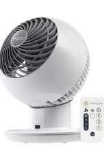 WOOZOO  Globe Multi-Directional 5-Speed Oscillating Fan with Remote - White Dorm picture