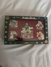 Disney Parks 2024 Christmas Festive Floats Scented Mickey Minnie LE Pin Box Set picture