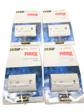 LOT OF 4 Kidde Firex Carbon Monoxide Detector, Battery Operated, CO Detector picture