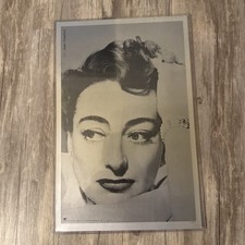 Joan Crawford 111 Personality Poster Vintage 1969  picture