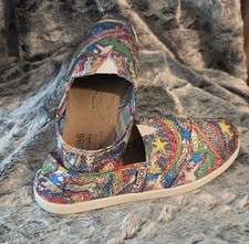 BOBS from Skechers Women's Flats Bright Multi Color Sequined  Size W8.5 picture