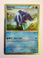 Pokemon Suicune HGSS21 Black Star Promo Holo 2010 HeartGold SoulSilver Vintage picture