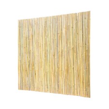 Uimoso  Natural Rolled Bamboo Fence Bamboo Panel 4 ft H x 6 ft L x 0.75 in D. picture
