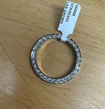 LAB GROWN Mens Steel Diamond Bezel For Rolex 36mm 5.00 Cts LAB GROWN  DIAMONDS picture