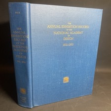 Annual Exhibition Record of the National Academy of Design 1901-1950 / FHB picture