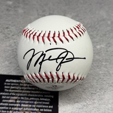 Michael Jordan Signed Baseball W/COA Autographed Ball Chicago Bulls picture