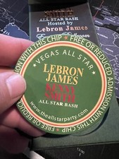 LEBRON JAMES Invitation NBA ALLSTAR BASH 2007 RARE EX picture