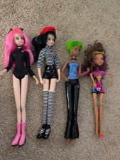 Vintage Monster Clawdeen Wolf Plus Lollipops Etc Dolls Mixed Lot Of 4 picture