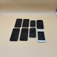 **BULK SMARTPHONE PARTS / REPAIR LOT of 8 DEVICES** Mixed Brands & Carriers picture