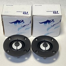 Tang Band 25-1719S 1” Ceramic Dome Neodymium Tweeters - 4 Ohm - NOS Pair picture