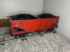 Lionel 516 Vintage Standard Gauge Lionel Lines 2-Bay Hopper with Coal picture
