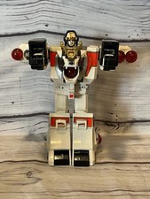 VTG 1994 Bandai Mighty Morphin Power Rangers White Tigerzord LIGHTS SOUNDS READ picture