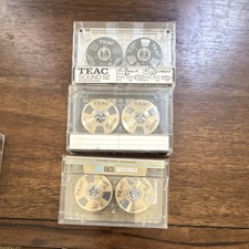 Vintage TEAC STUDIO 52 EQ Bias Cassette Tape Made In Japan selling together  picture