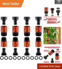 16-Piece Quick Connect Hose Fittings Set - Easy Attachment for All Garden Hoses picture