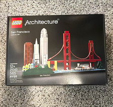 LEGO Architecture Skylines San Francisco 21043 Complete Set 565 Pieces picture