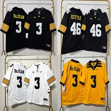 2026 New Men's Cooper DeJean #3  Kittle #46 ‌Iowa Hawkeyes‌ All Stitched Jersey picture