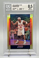 Vince Carter 2004-2005 Bowman Chrome Gold Refractor #80 - /50 - BGS 8.5 picture
