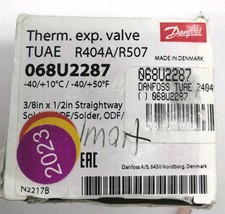  Danfoss 068U2287 TUAE Thermostatic Expansion Valve R404A R507 3/8