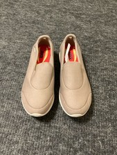 Skechers Go Walk 4 Goga Max Slip-On Walking Shoes Womens Size 9 Taupe picture