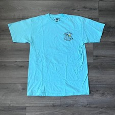 Haggard Pirate Mens Dive Bar Collection Sink Em Drink Em Graphic T-Shirt Blue L picture