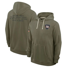 Men's Olive 2025 Salute to Service Sideline Dri-FIT Hoodie picture