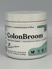 ColonBroom Psyllium Husk Powder, Strawberry Psyllium Husk Powder 40 Servings picture