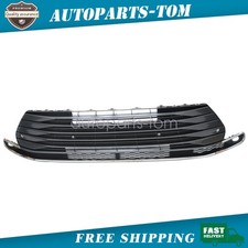 Fits 2021-2024 Toyota Sienna Front Bumper Lower Grille Sensor Holes W/o Cam Opt picture