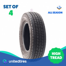 Set of (4) Used LT 225/75R16 DeanTires Back Country QS-3 Touring H/T - 12/32 picture