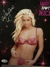 Maryse Hot Tag Metalic 8x10 Signed Autographed Photo JSA Witness Wwe picture
