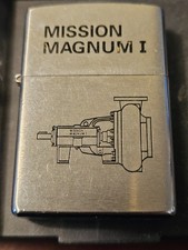 1996 Mission Magnum I Zippo - brushed chrome- Used picture
