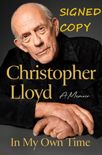 PRESALE Signed Christopher Lloyd In My Own Time US First Back to the future picture