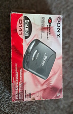 Sony Discman D-141 Portable CD Player NOS Open Box Complete Vintage 1994 picture