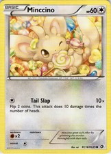 Minccino RC18/RC25 Holo Legendary Treasures: Radiant Collection Pokemon LP picture