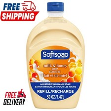 Softsoap Moisturizing Liquid Hand Soap Refill, Milk & Golden Honey Scent, 50 oz picture